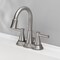Oakbrook Collection OakBrook Brushed Nickel Two-Handle Bathroom Sink Faucet 4 in. 67513W-6104 - alternate 2